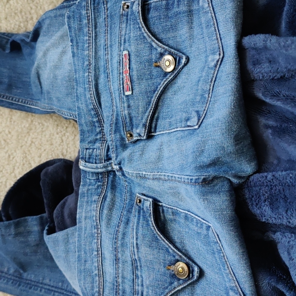 Hudson Collin Mid-Rise Skinny Ankle Classic Blue Women's Denim Jeans Y2K Retro - Picture 15 of 16